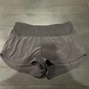 Lululemon speed shorts high